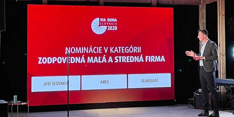 Zľavomat medzi finalistami ocenenia Via Bona za zodpovedné podnikanie
