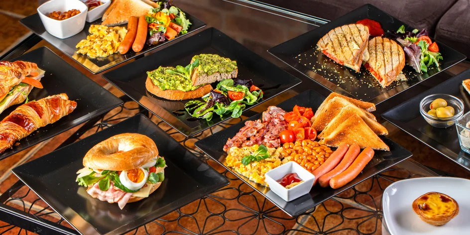 Raňajkové menu v Beija Flor Lounge