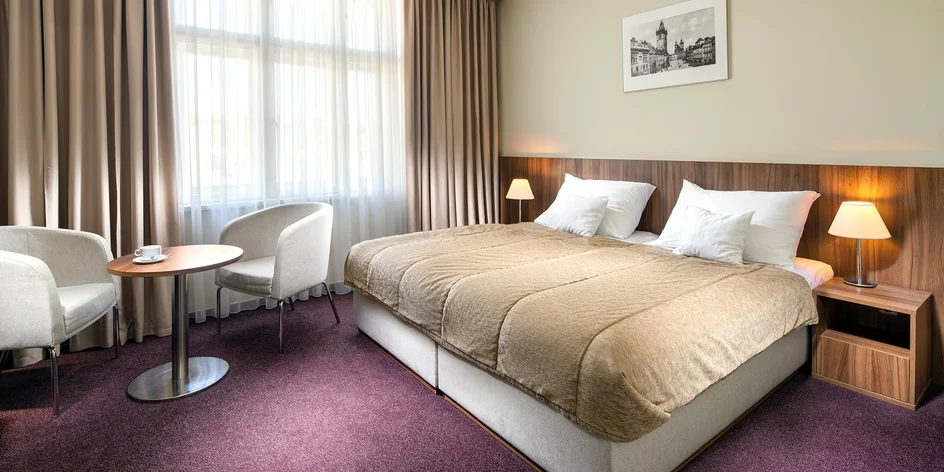 Luxusný pobyt v centre Prahy s raňajkami či fľašou vína