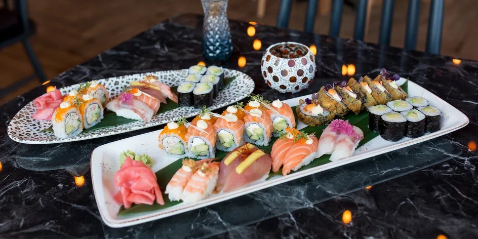 Lahodné sushi sety od majstra šéfkuchára