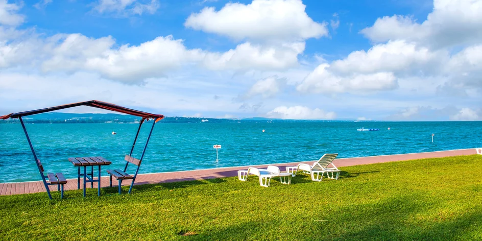 Bungalovy pri Balatone: pláž, wellness, zábava