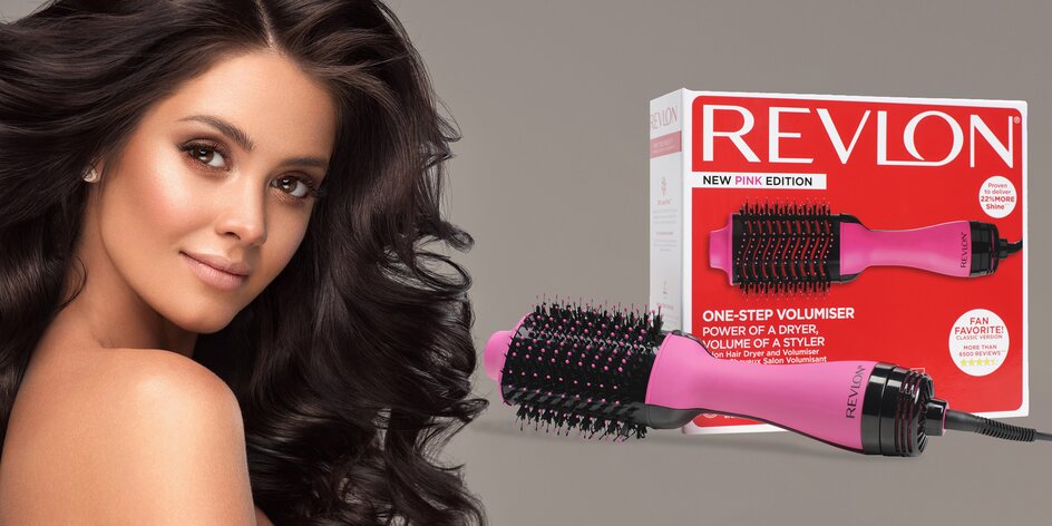 Kulmofén Revlon 2v1: sušenie a tvarovanie vlasov