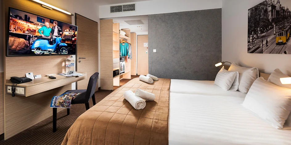 Kráľovský oddych v Budapešti s raňajkami a neobmedzeným wellness