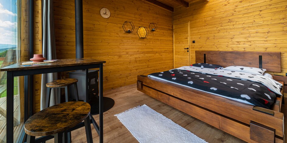 Zažite hviezdnu noc na Spiši v domčeku so súkromnou saunou s výhľadom