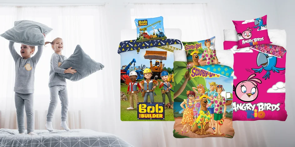 Detské bavlnené obliečky na veľkú posteľ