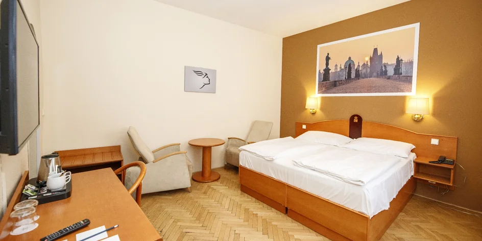 Pohodový pobyt s raňajkami v centre Prahy