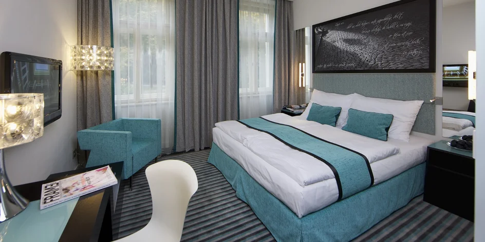 Pobyt pri Petřínskych sadoch v Prahe: moderný hotel aj raňajky