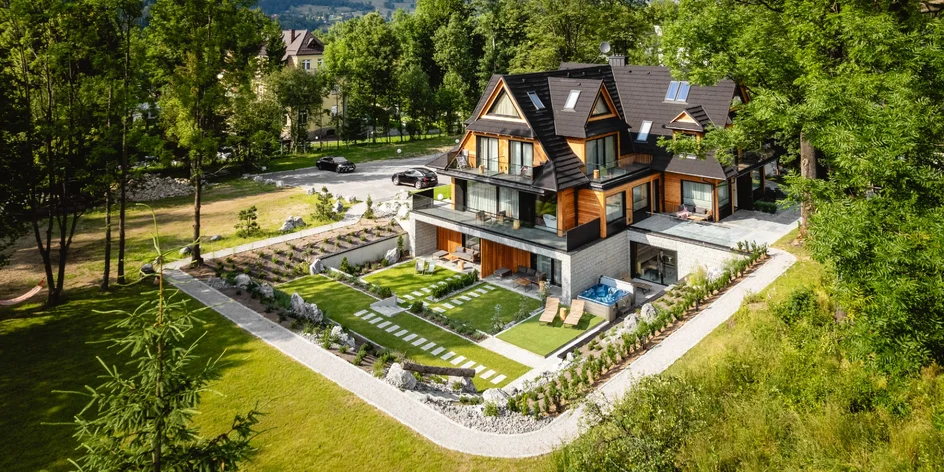 Podmanivá vila s výhľadom na Tatry: strava aj neobmedzený wellness