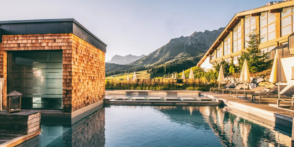 Hotel v Alpách pri zjazdovke: jedlo, wellness, herne