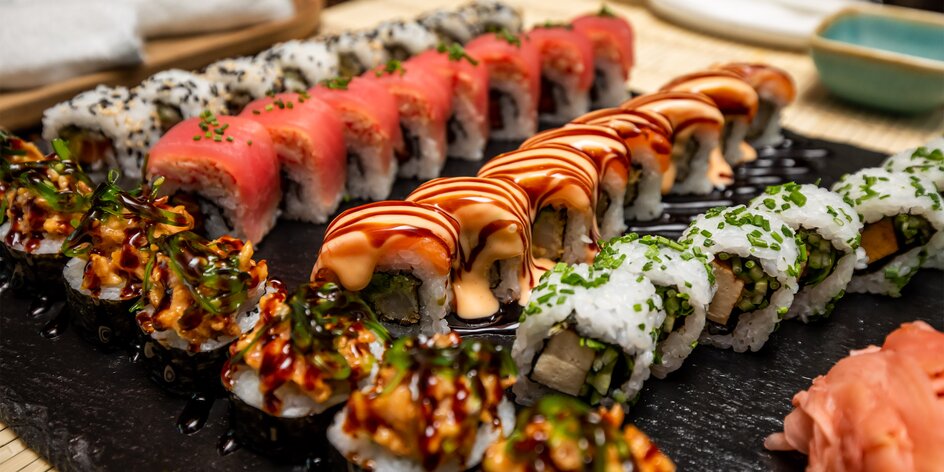 Luxusný zimný sushi set pre 2-4 osoby