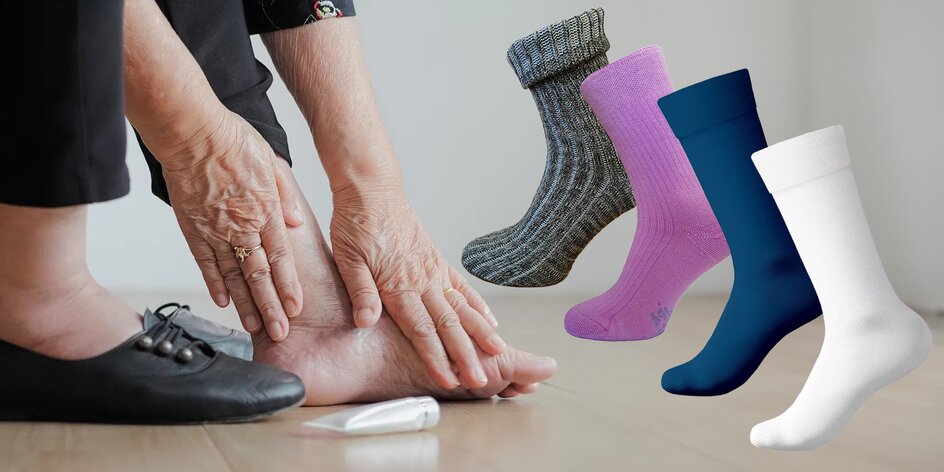 Zdravotné ponožky slovenskej značky s antibakteriálnym vláknom Prolen®