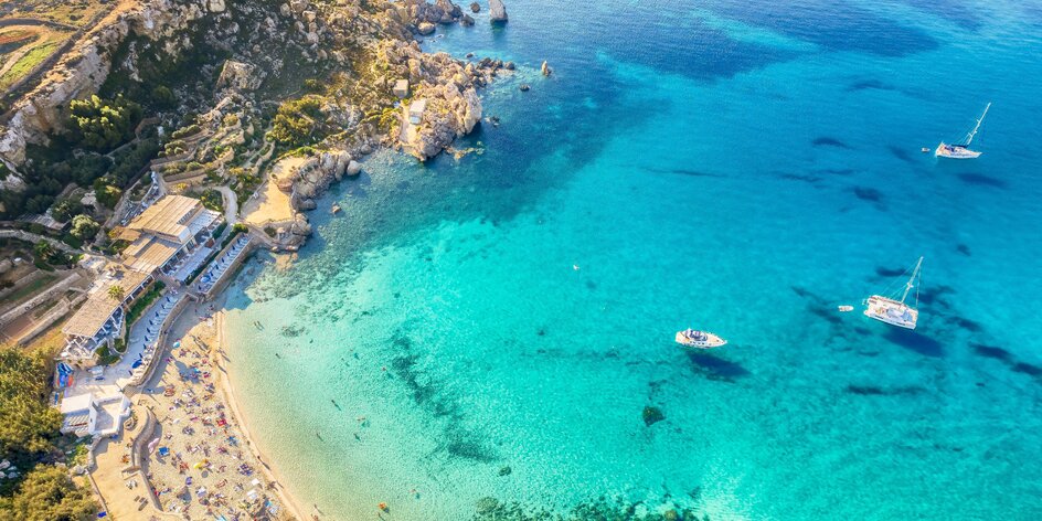 Raj na zemi: smaragdové lagúny, top miesta na potápanie aj megalitické chrámy, preskúmajte ostrovy Malta, Gozo a Comino