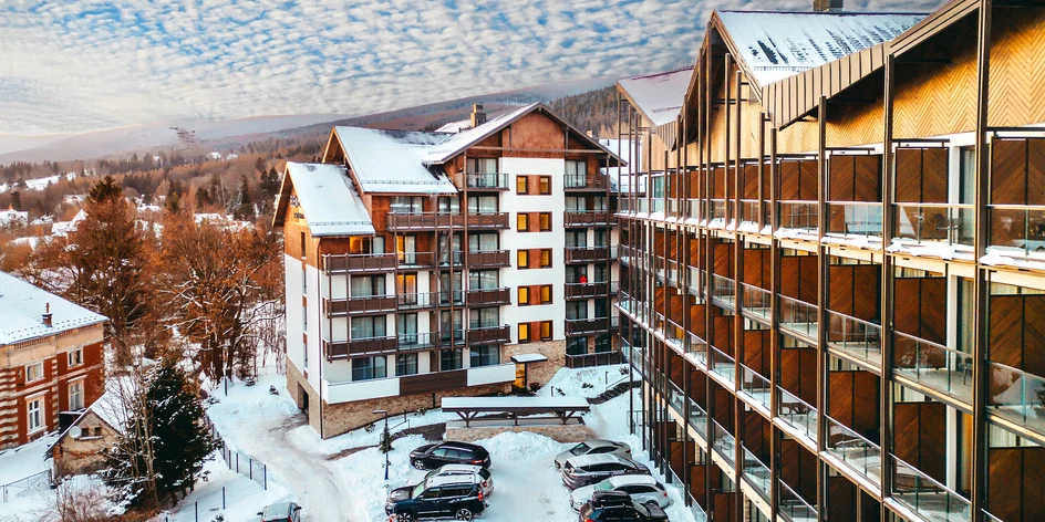 Apartmány v poľských Jizerkách s wellness a jedlom