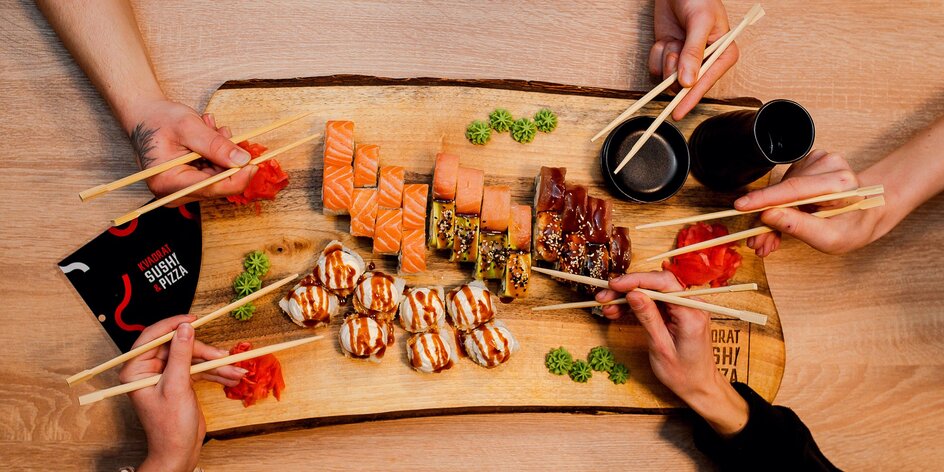 Maki, nigiri & roll: Rozmanité sushi sety pre 1 - 8 osôb