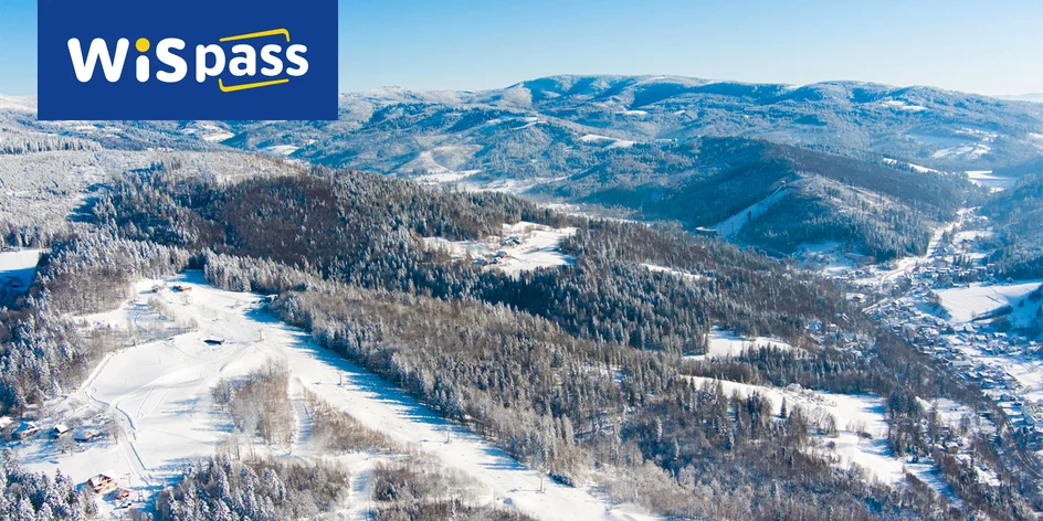 Wispass 2025/2026: Denný skipas do 11 lyžiarskych stredísk v Poľsku