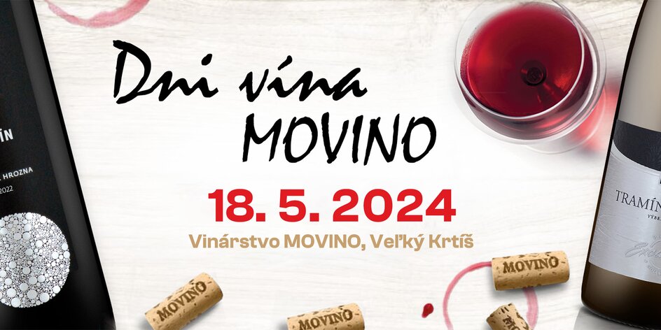 Vínny pas na Dni vína MOVINO vo Veľkom Krtíši