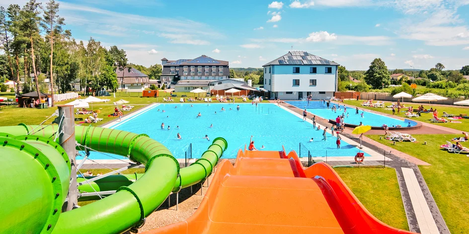 Pobyt v poľskom meste Zawiercie: wellness so saunami, bazén s toboganom aj polpenzia