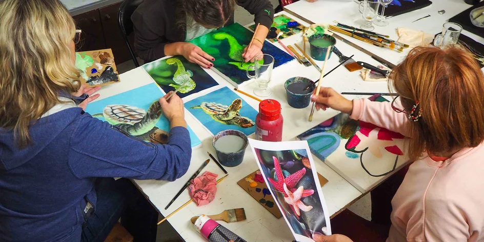 Lekcie kreslenia či maľby