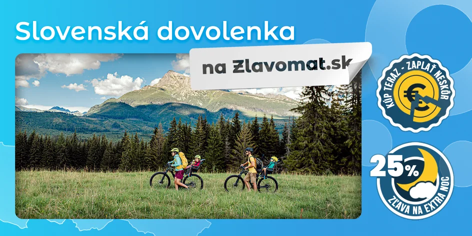 Recept na najlacnejšiu dovolenku: Získajte 25% zľavu na každú extra noc a nezabudnite na rekreačný poukaz