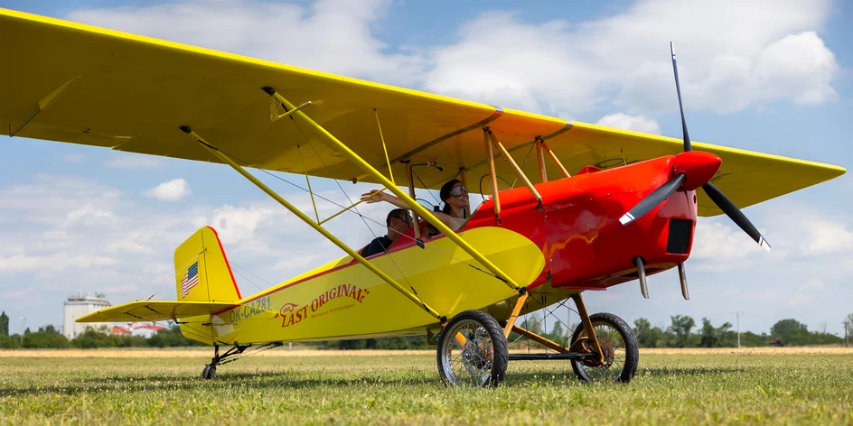 Užite si vietor vo vlasoch v replike amerického lietadla PIETENPOL AIR CAMPER