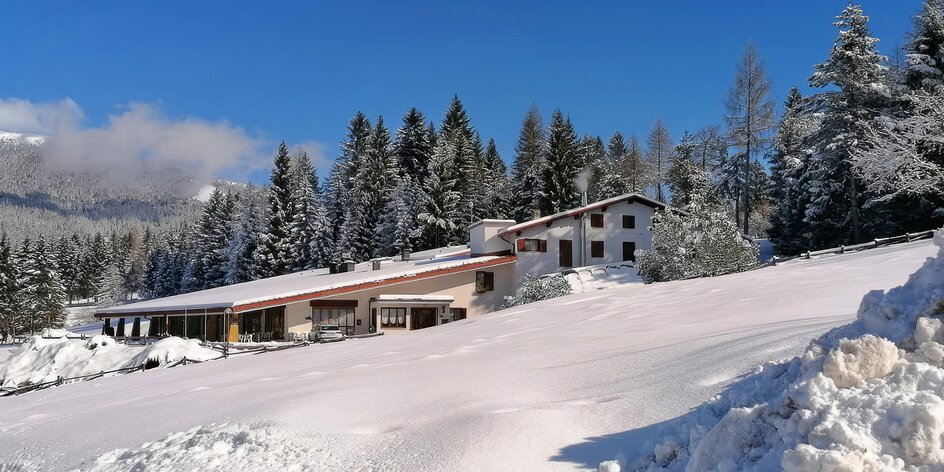 Zimná Folgaria: hotel blízko svahu, strava aj detský klub