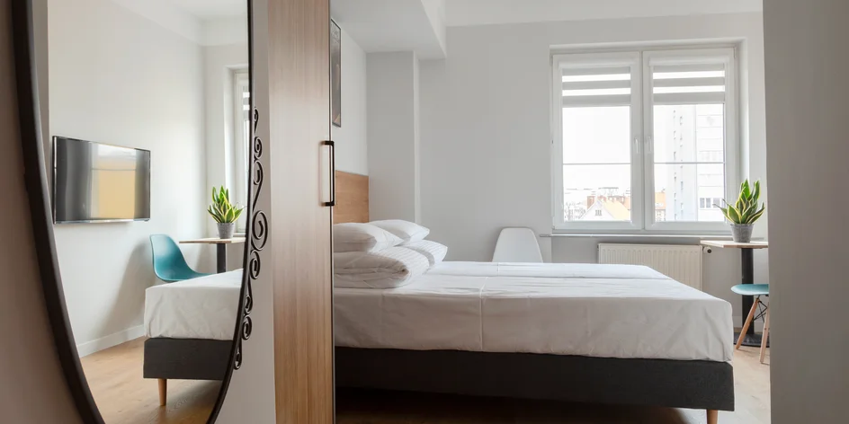 Moderný hostel v centre Vroclavi: strava, výlety