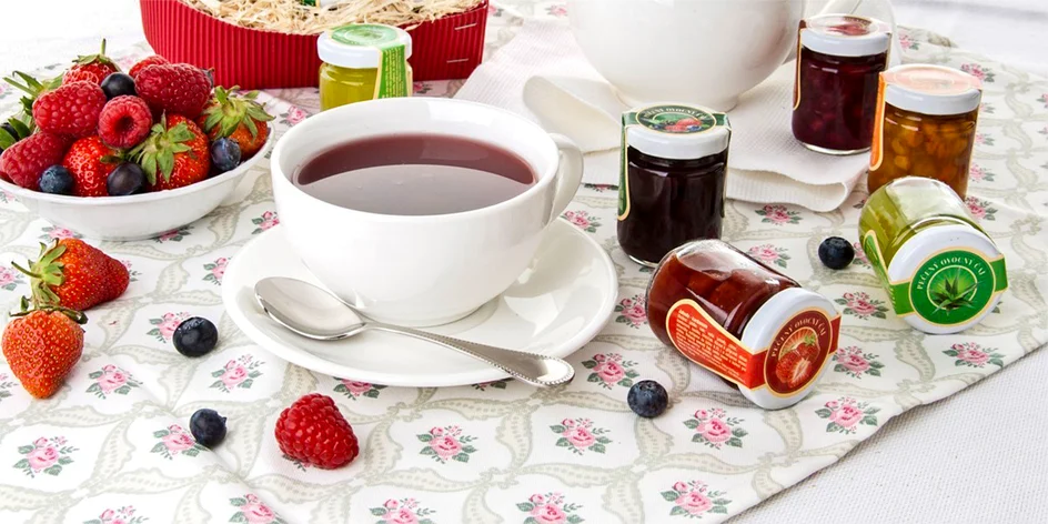 Pečené čaje z ovocia po 6 - 24 ks, 6 ks balenie v tvare srdca