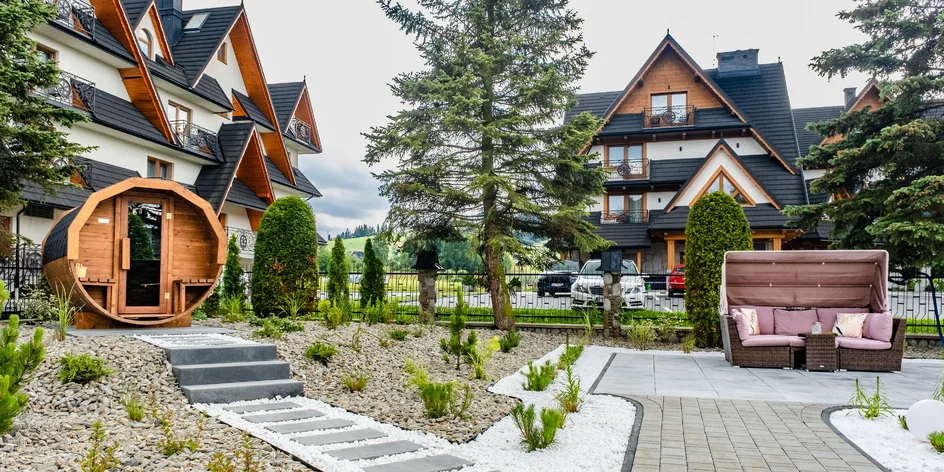 Lesné apartmány v horách na skok od aquaparku Terma Bania