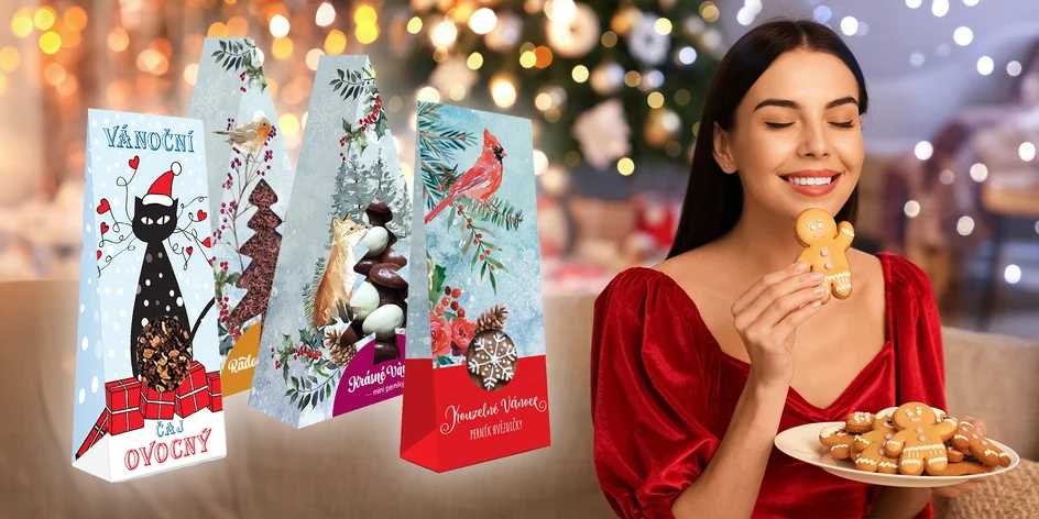 Čajíky, perníčky či mandle na dokonalé zimné chvíle