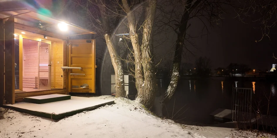 Zážitkové saunovanie v SMART saune pri Váhu