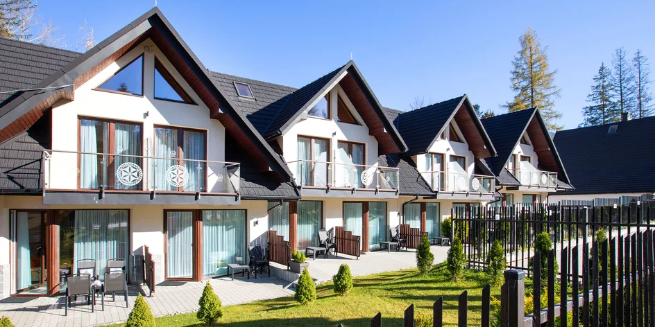 Apartmány s vírivkou v tichej časti Zakopaného