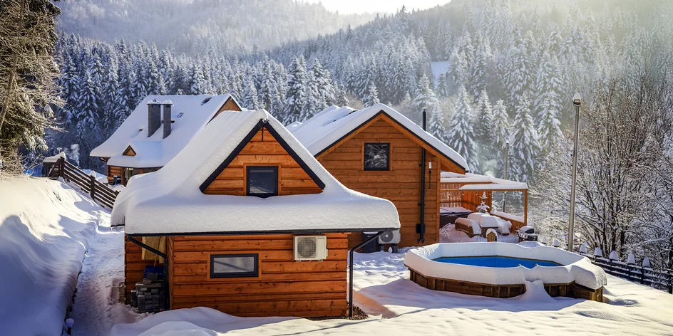 Horské domčeky s privátnou vírivkou až pre 6 osôb