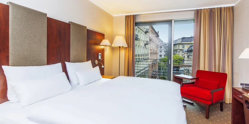 4* hotel v centre Budapešti s raňajkami a saunou