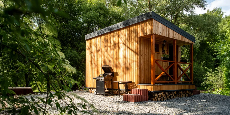 Samoobslužná sauna na brehu Oravy aj s romantickým piknikom