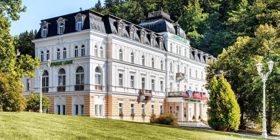 Mariánske Lázně: 4* hotel s polpenziou a wellness