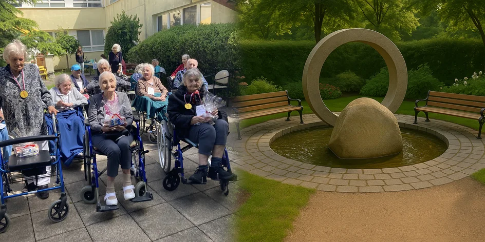 Pomoc s vytvorením "Záhrady spomienok" v Domove seniorov ARCHA