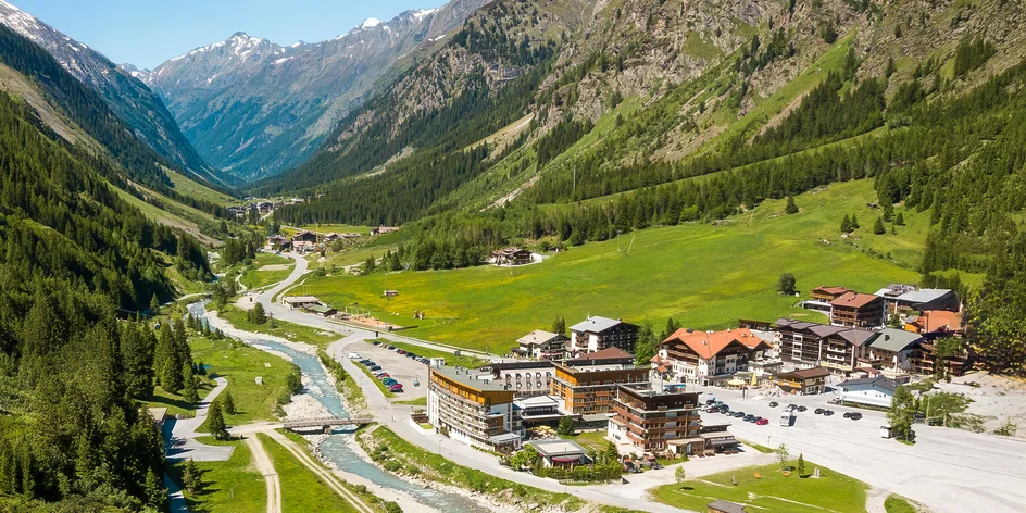 Pitztalský ľadovec: penzión s raňajkami a wellness