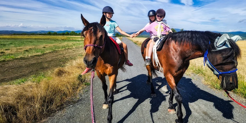 30 alebo 60 min. prechádzka na koni pre 1 či 2 osoby