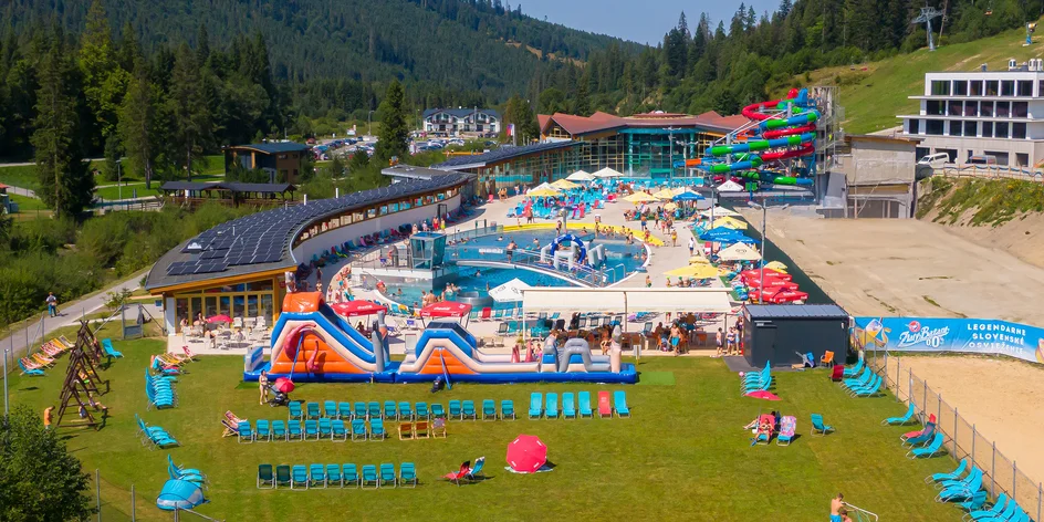 Vstupy do Thermal Parku Meander Oravice