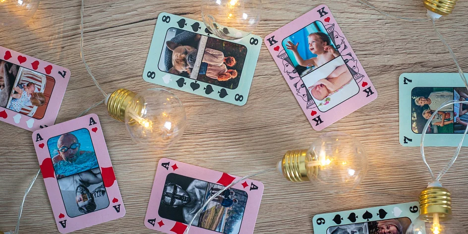 Pexeso aj hracie karty s vlastnými fotografiami