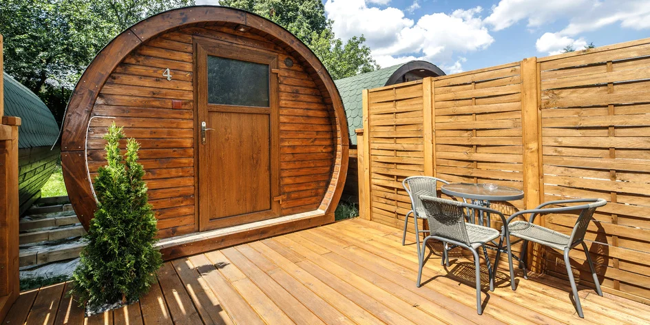 Jeseníky: penzión alebo obytné sudy aj pivné kúpele