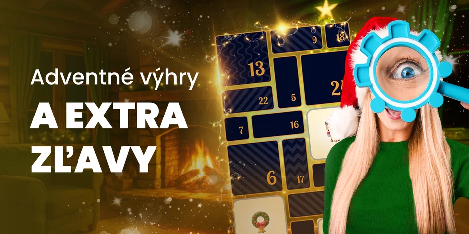 Súťažte každý deň s adventným kalendárom a vyhrajte skvelé ceny
