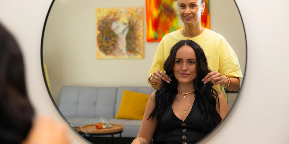 Dámsky strih alebo strih s farbením