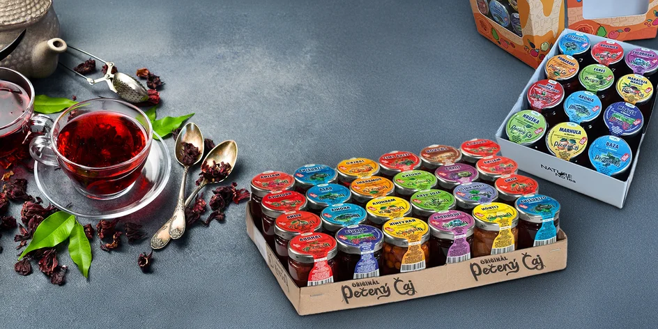 60 ml Pečené čaje pre chvíle zimnej pohody: 12 alebo 24 kusov v balení