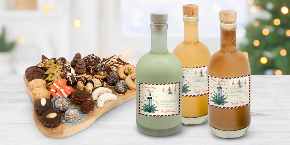 Originálne likéry či vianočné pečivo na váš sviatočný stôl