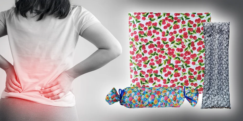 Jedinečné nahrievacie vankúše plnené čerešňovými kôstkami