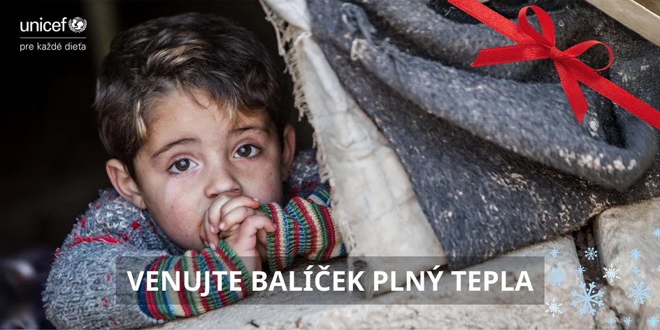 Balíčky plné tepla pre deti v humanitárnych krízach