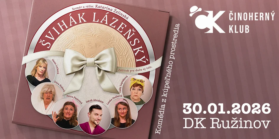 Vstupenka na divadelné predstavenie ŠVIHÁK LÁZEŇSKÝ