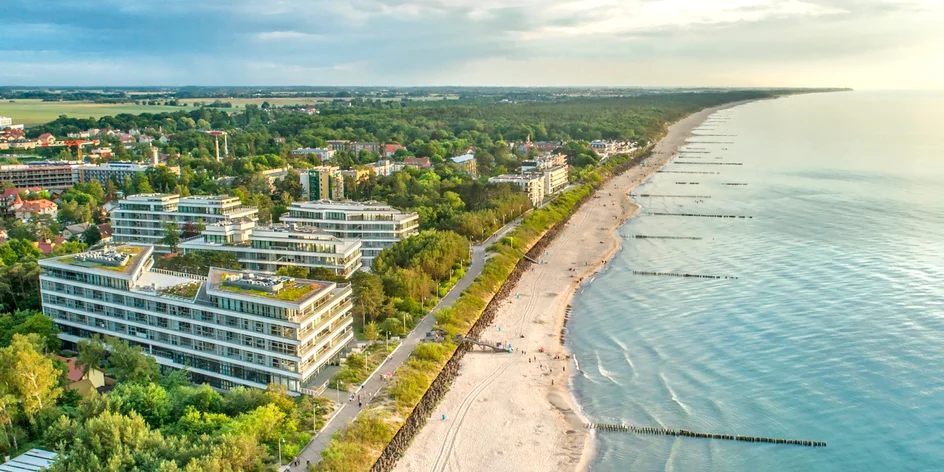 Apartmány pri Balte a jazere Jamno s wellness