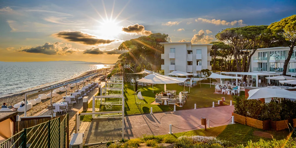 Toskánsko: 5* hotel priamo pri pláži, raňajky aj polpenzia